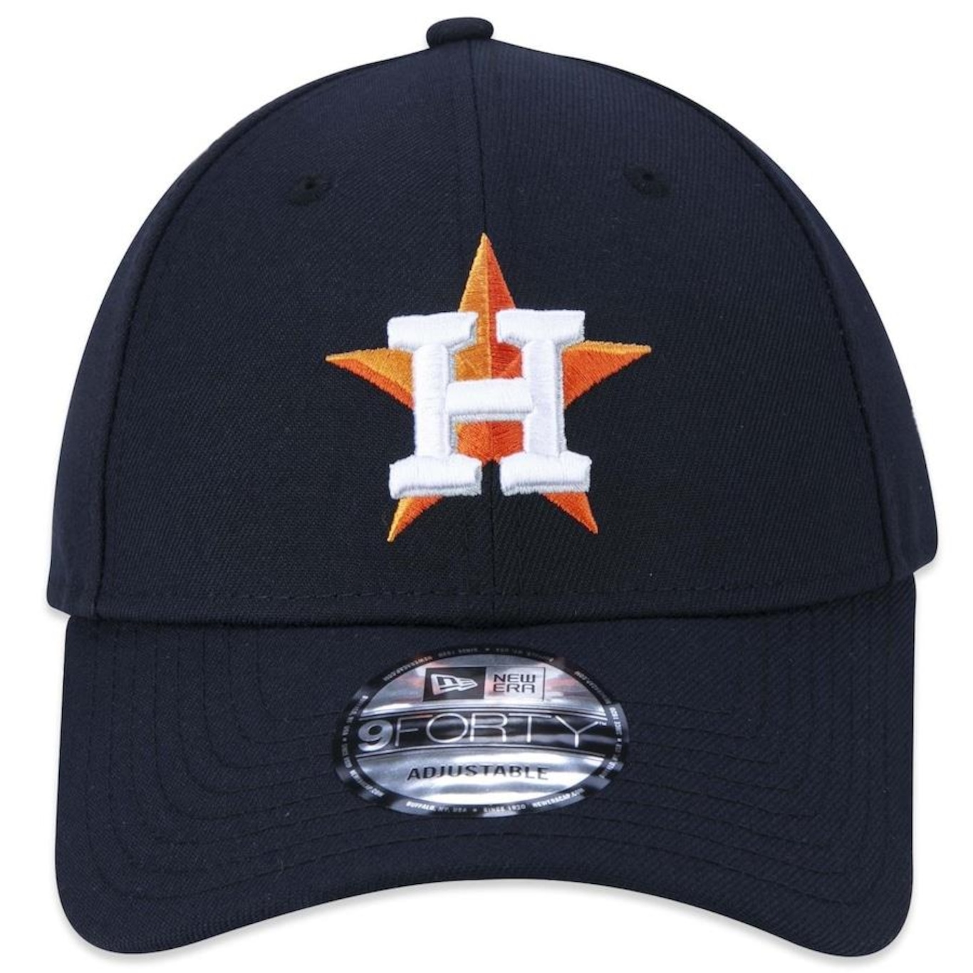 Boné Aba Curva New Era 9Forty MLB Houston Astros - Snapback - Adulto - Foto 2