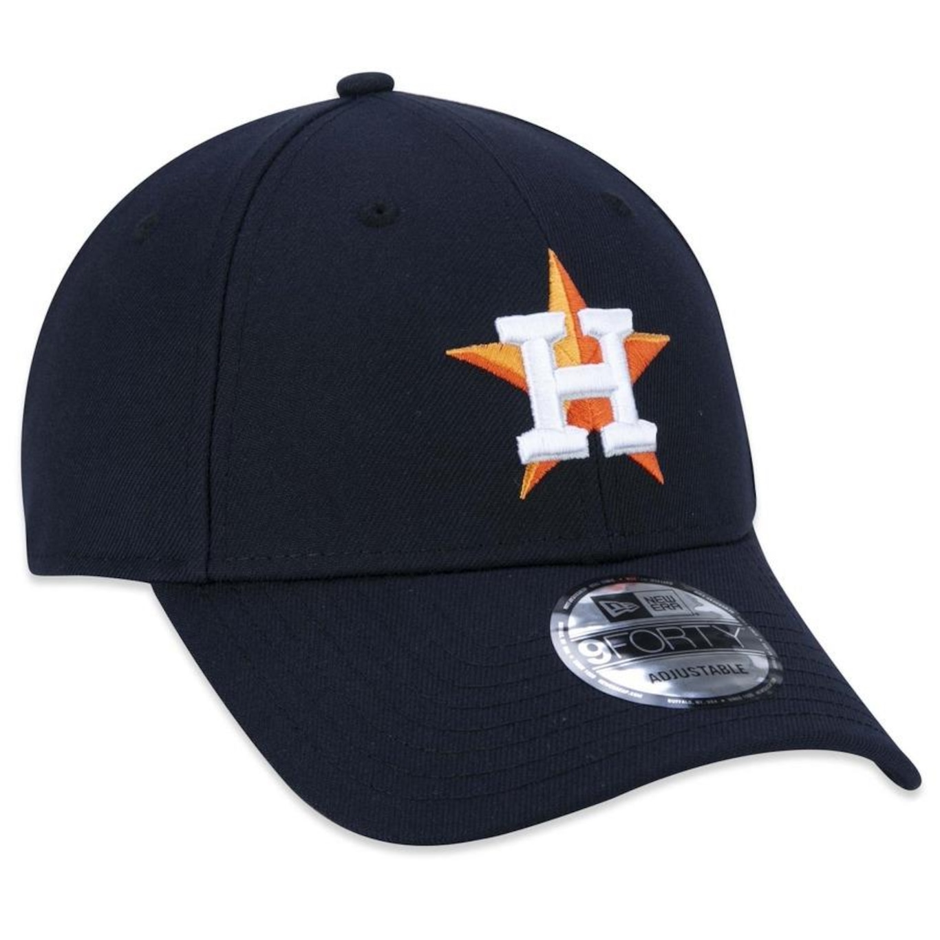 Boné Aba Curva New Era 9Forty MLB Houston Astros - Snapback - Adulto - Foto 3