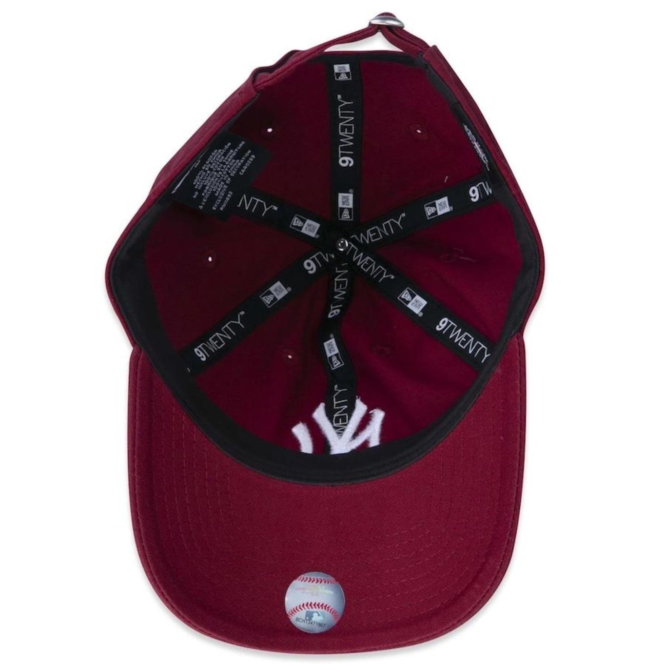 Boné Aba Curva New Era 9Twenty MLB New York Yankees - Strapback - Adulto - Foto 5