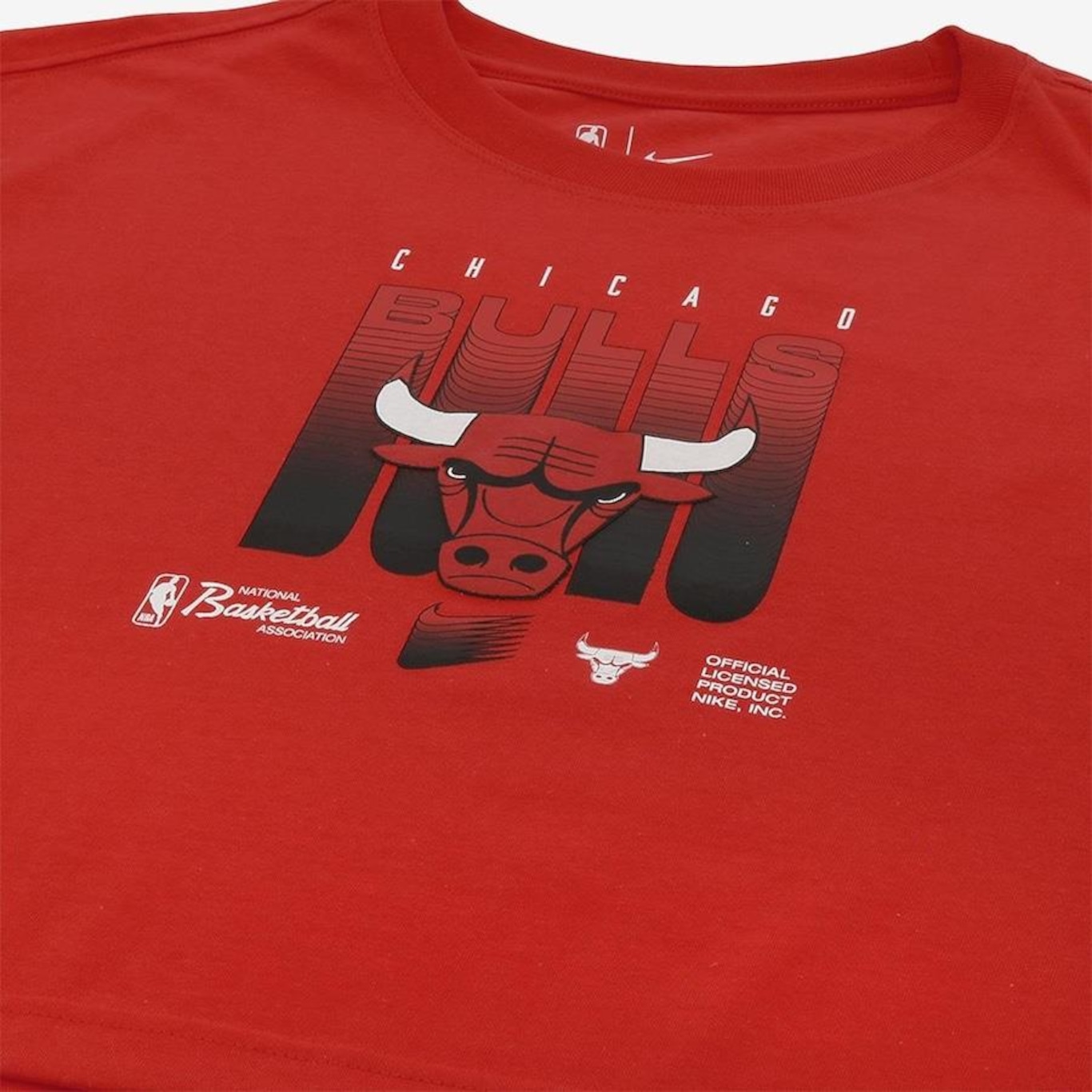 Camiseta Nike Chicago Bulls Courtside - Feminina - Foto 3