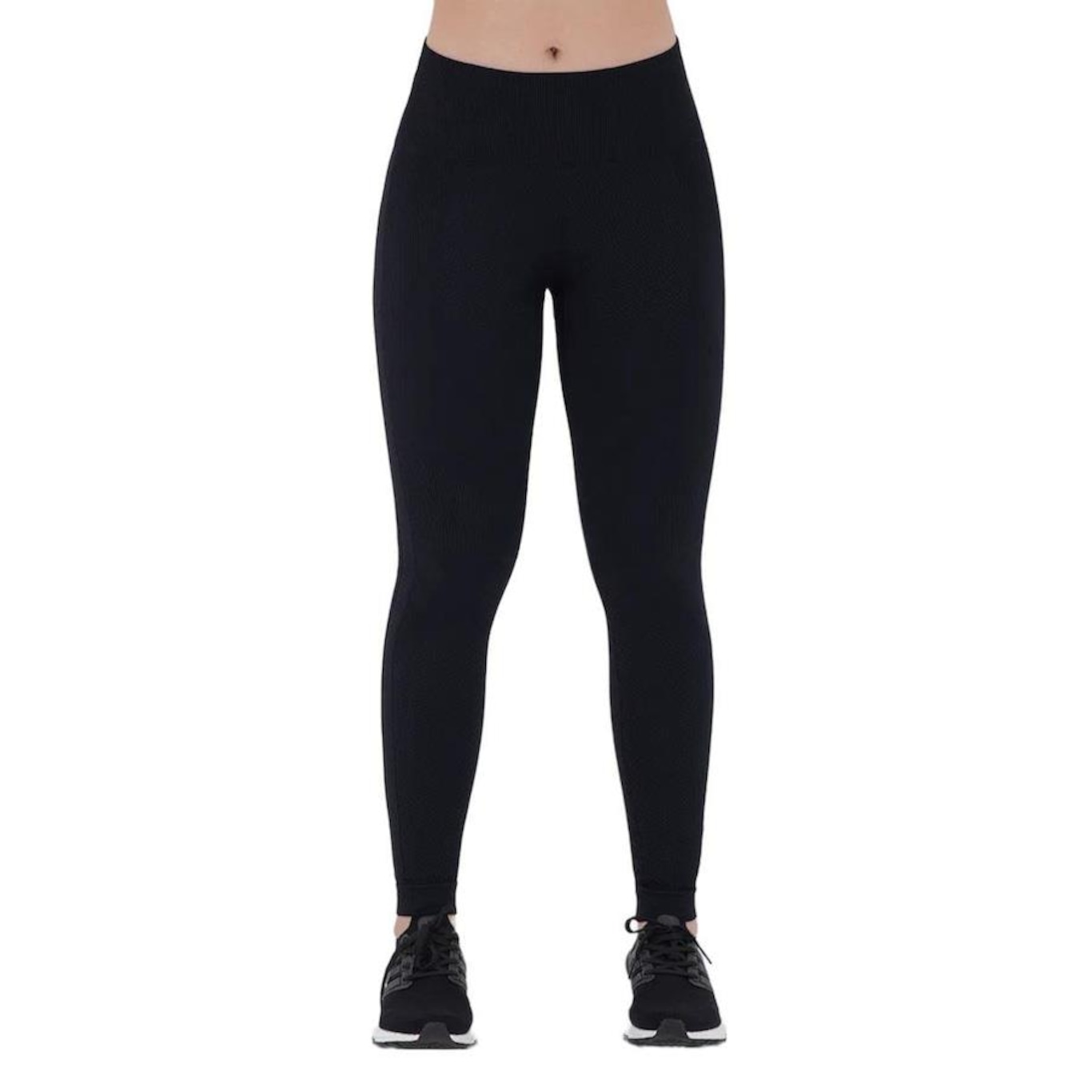 Kit 2 Calças Legging Lupo Sport Original Feminina Academia Leguin Legues Fitness  Levanta Bumbum - Grafite+Preto