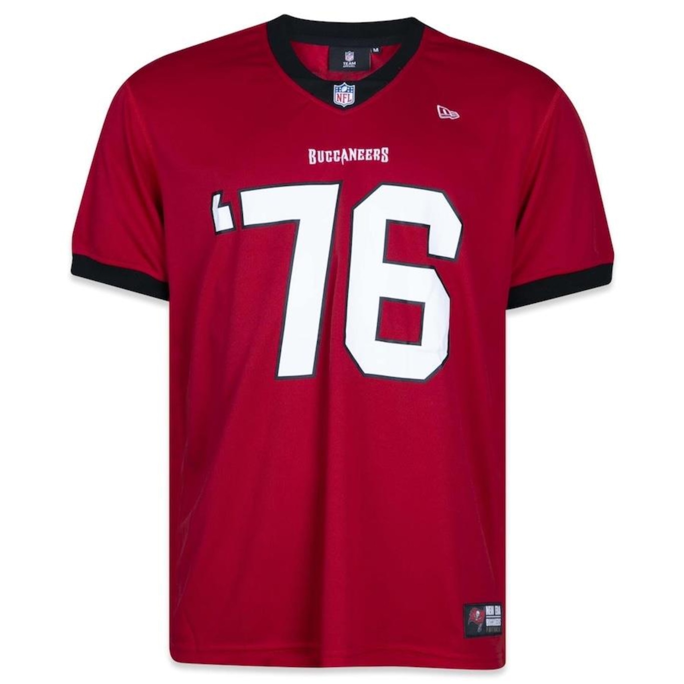 Camiseta New Era Jersey NFL Tampa Bay Buccaneers Core - Masculina - Foto 1