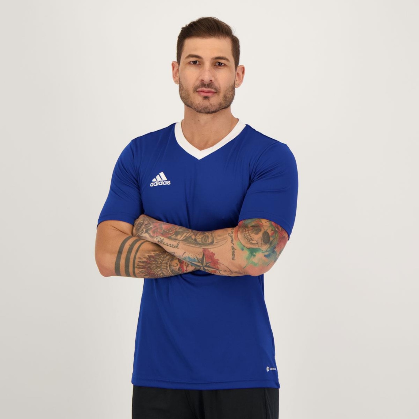 Camiseta adidas Entrada 22 - Masculina - Foto 5