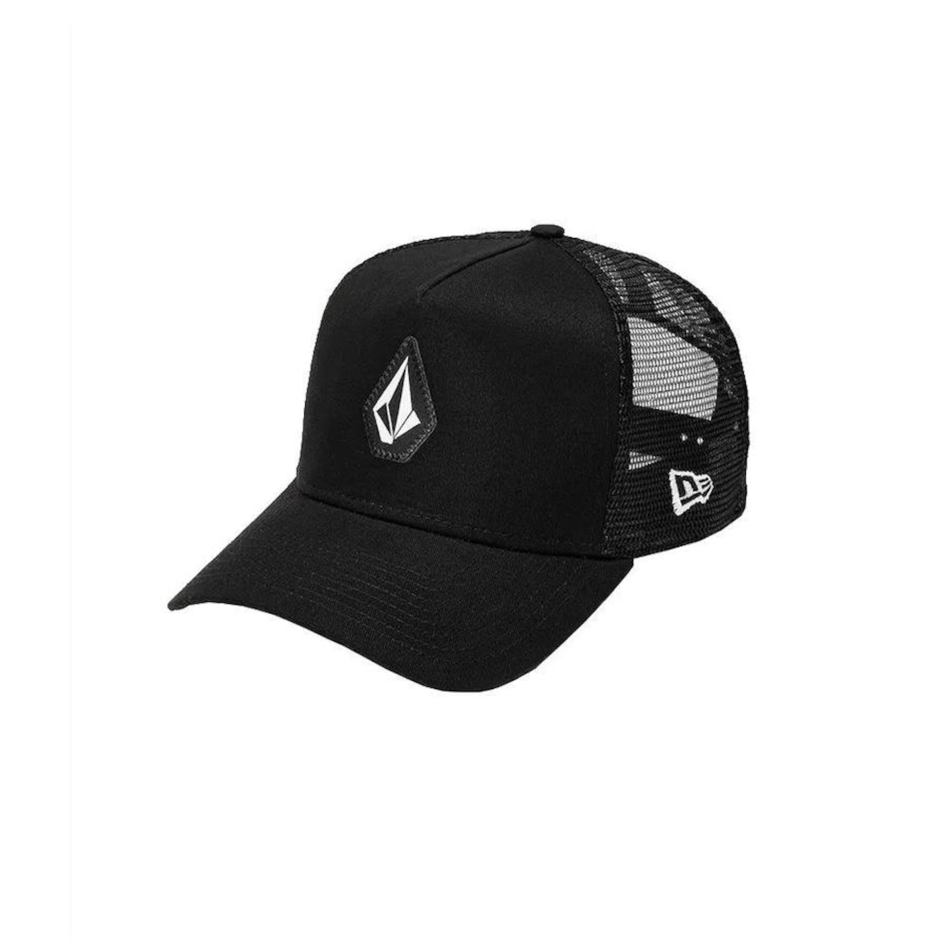 Boné Aba Curva Volcom Stone Trucker - Snapback - Adulto - Foto 1