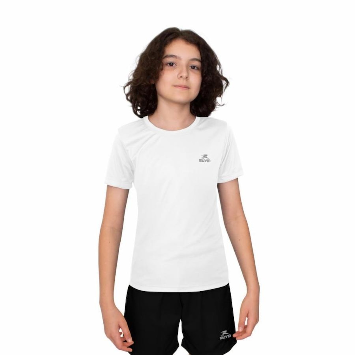 Camiseta Muvin Dry Basic Proteção FPS50 SS - Infantil - Foto 1