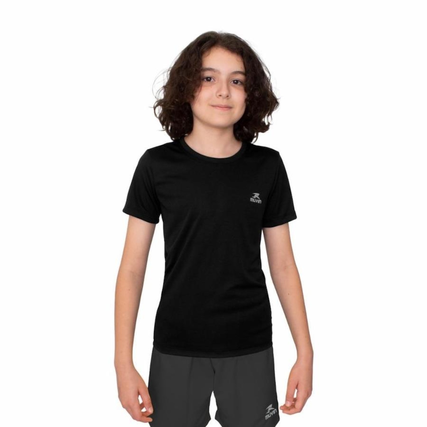 Camiseta Muvin Dry Basic Proteção FPS50 SS - Infantil - Foto 1