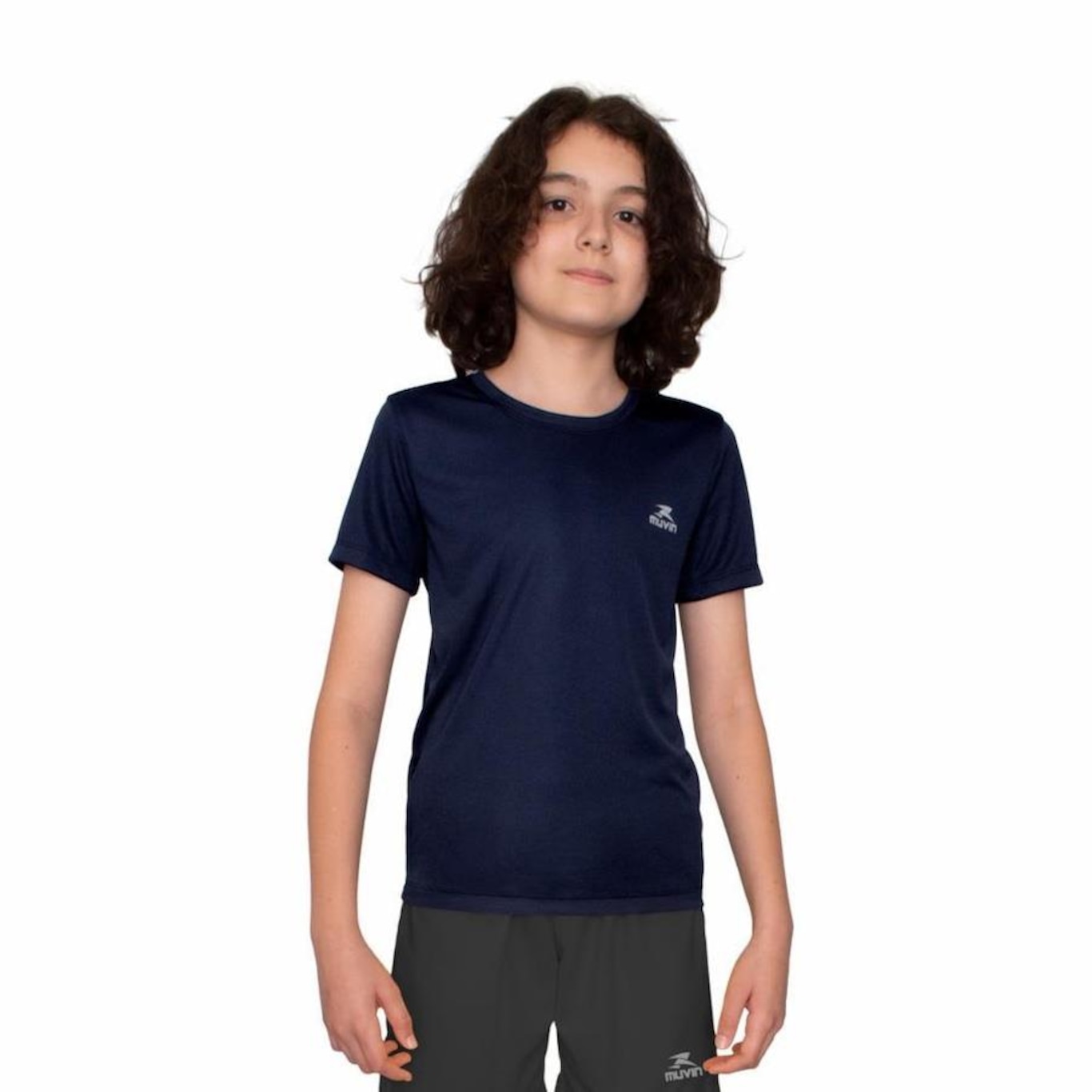 Camiseta Muvin Dry Basic Proteção FPS50 SS - Infantil - Foto 1