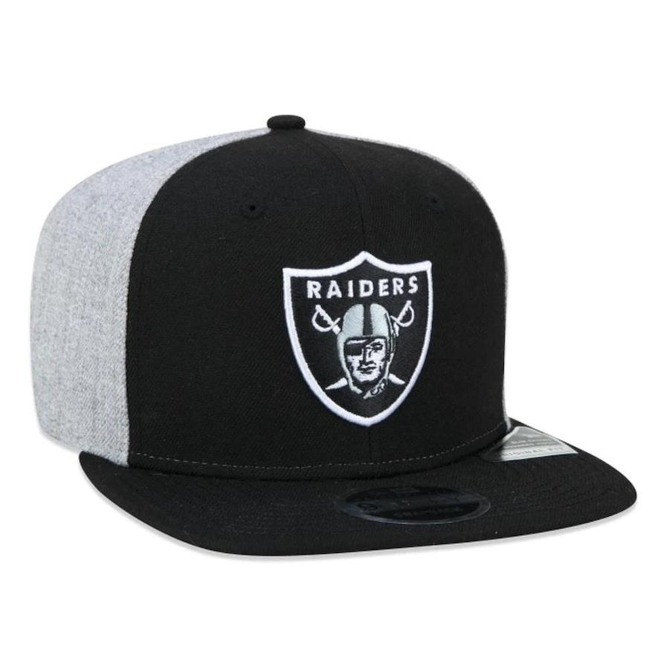 Boné Aba Reta New Era Las Vegas Raiders 950 Classic - Snapback - Adulto - Foto 4