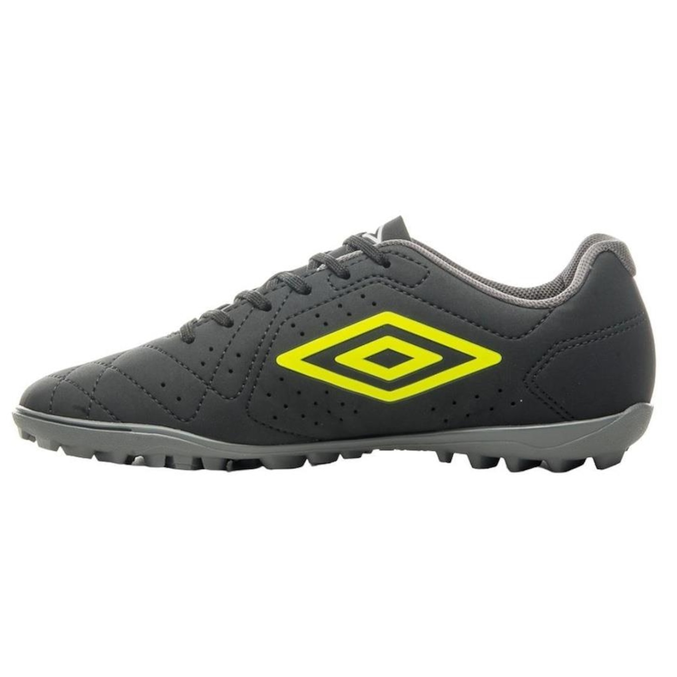 Chuteira Umbro Society Neo Striker Masculino Preto e Verde - Foto 3