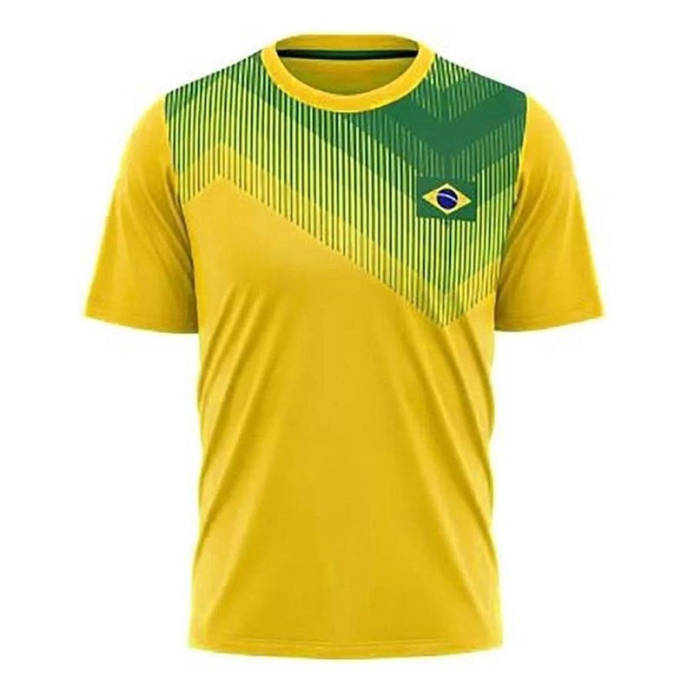 Camisa do Brasil Regia Braziline - Masculina - Foto 1