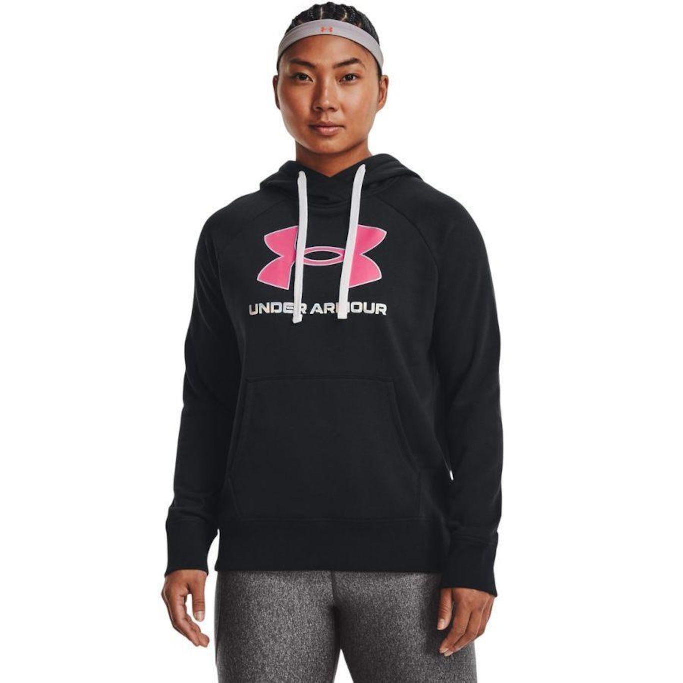 Blusão de Moletom com Capuz Under Armour Rival Fleece BL - Feminino - Foto 3