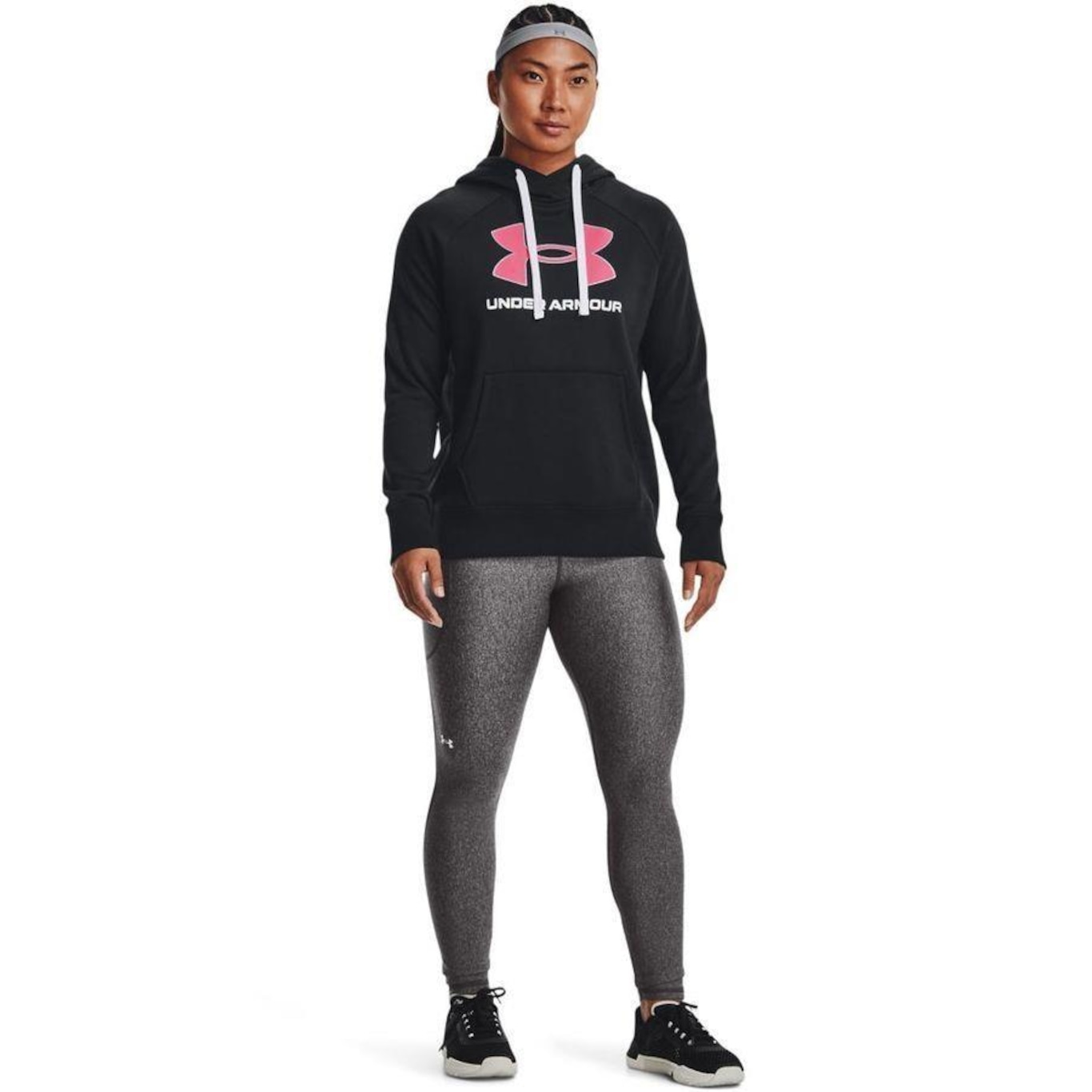 Blusão de Moletom com Capuz Under Armour Rival Fleece BL - Feminino - Foto 4