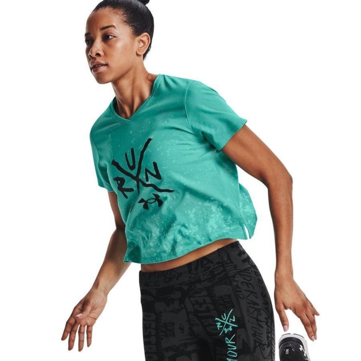 Camiseta Under Armour Destroy All Miles - Feminina - Foto 4