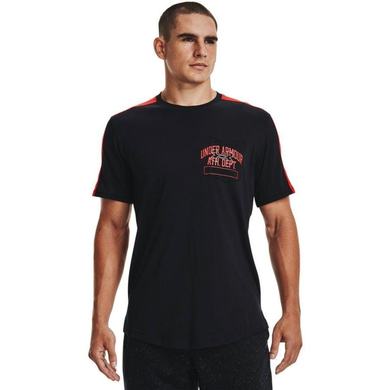 Camiseta Under Armour Athletic Dept Pocket Tee - Masculina