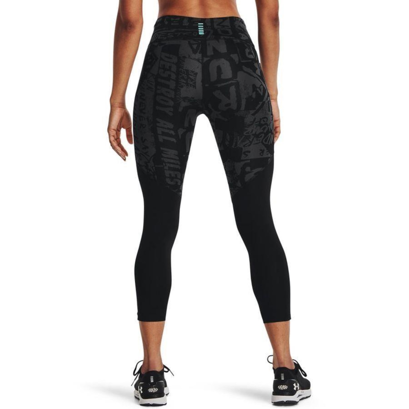 Calça Legging Under Armour Destroy All Miles - Feminina - Foto 3