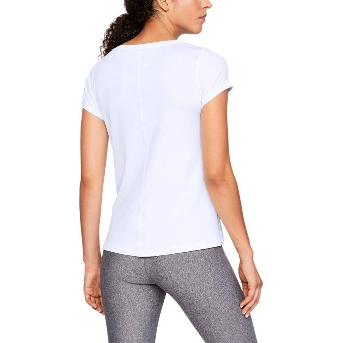 Camiseta Under Armour HG SS - Feminina - Foto 2