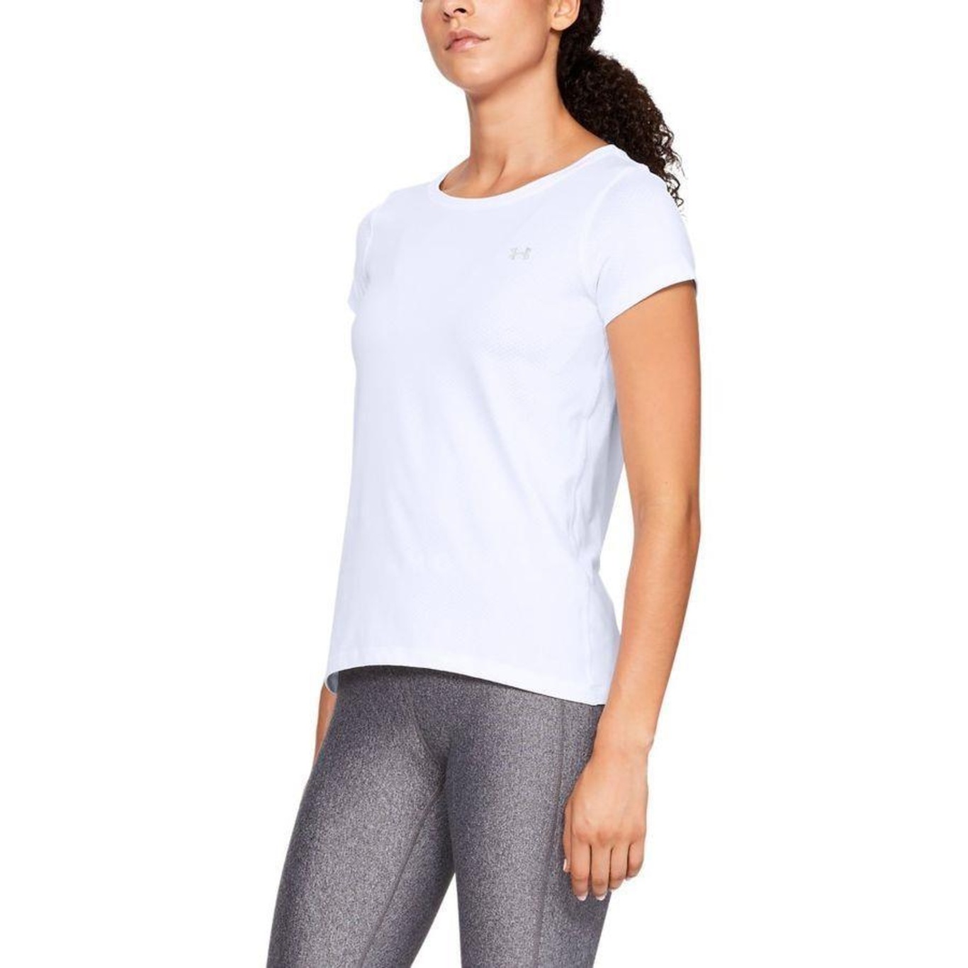 Camiseta Under Armour HG SS - Feminina - Foto 4