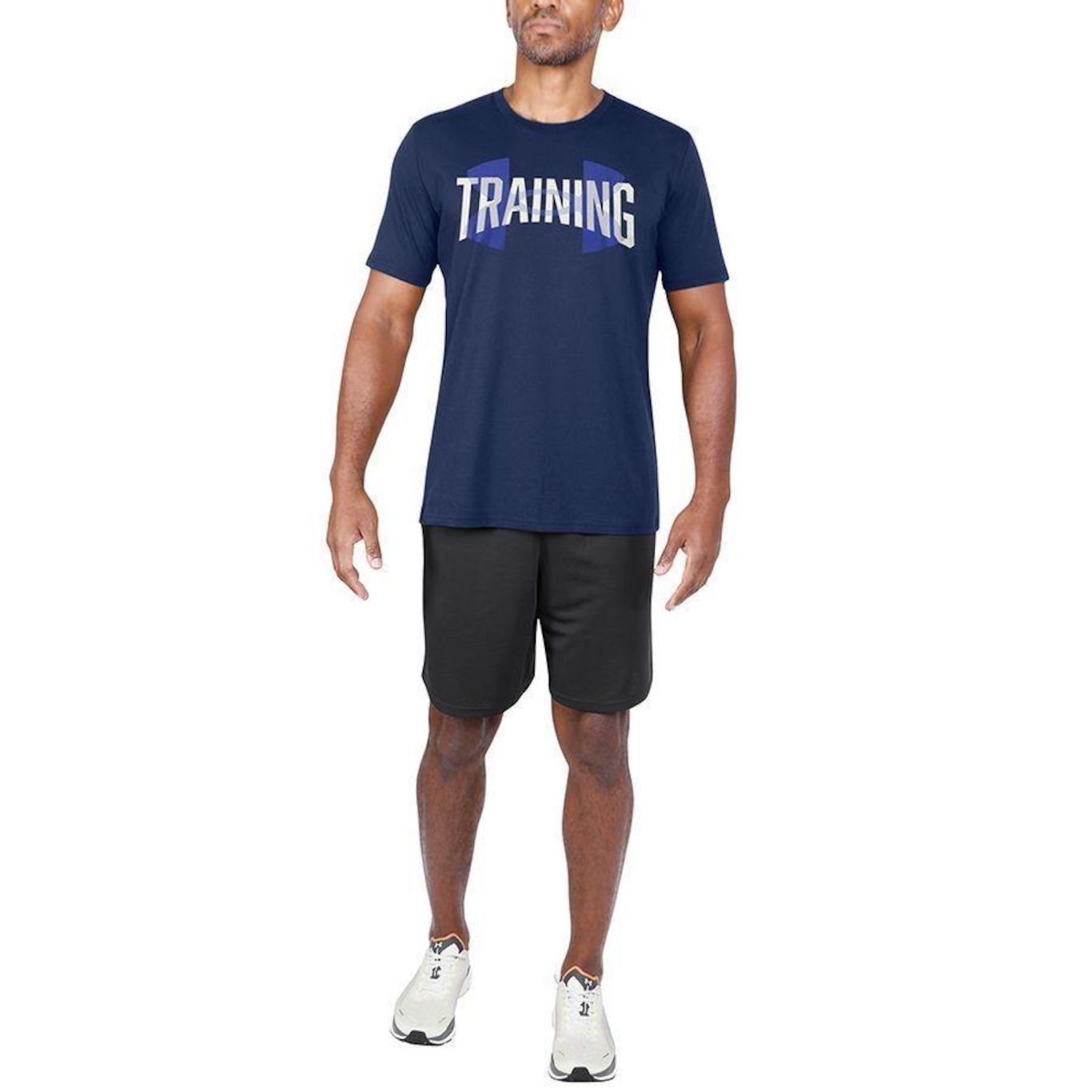 Camiseta Under Armour Training Overlay SS - Masculina - Foto 3