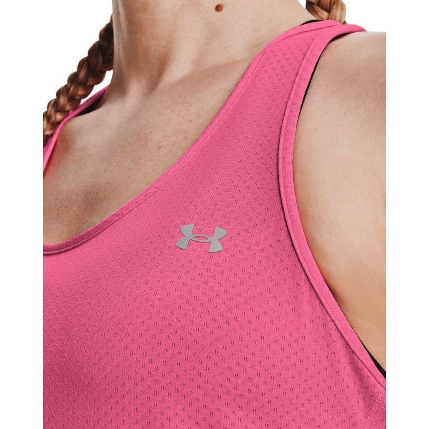 Camiseta Regata Under Armour HG Racer - Feminina - Foto 3