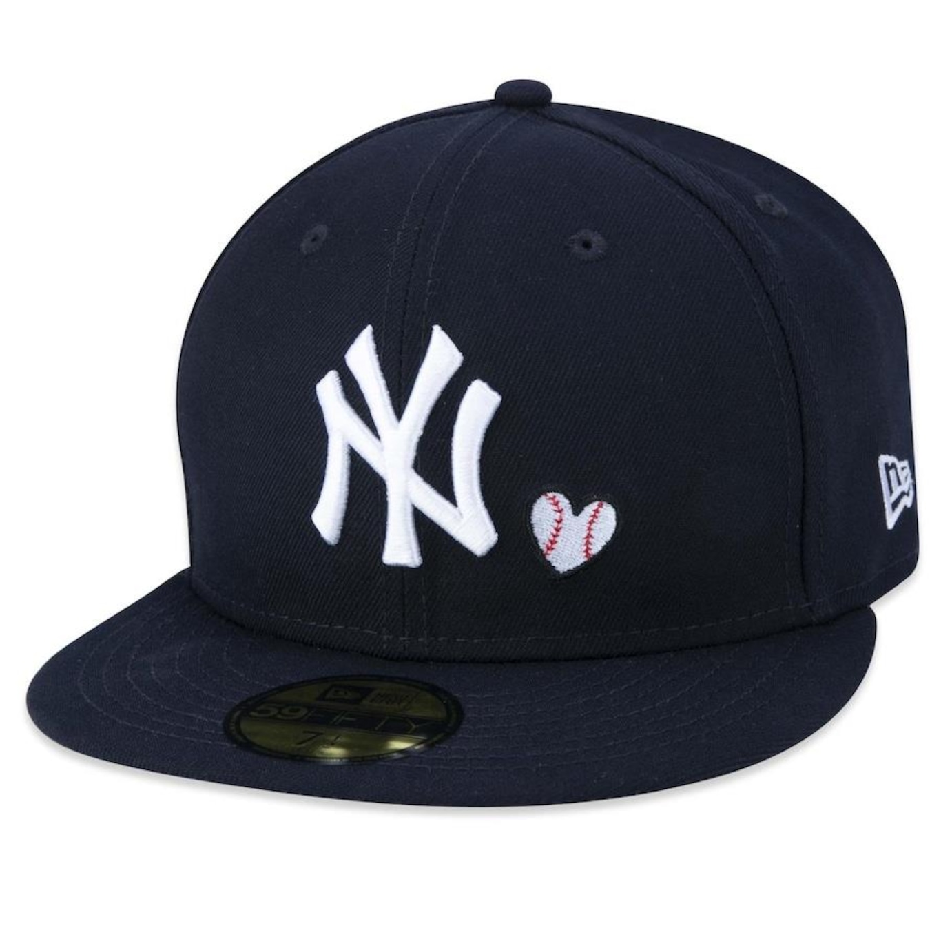 New Era 59FIFTY MLB New York Yankees Team Heart Fitted Hat