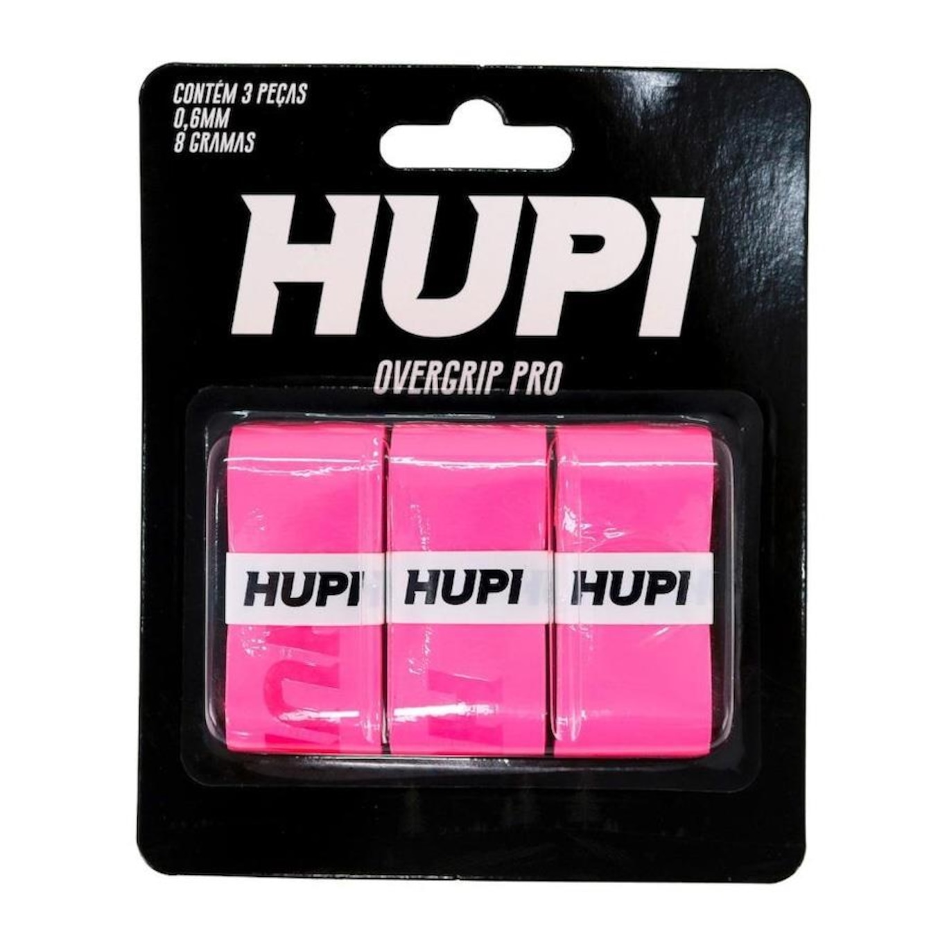 Overgrip HUPI Pro Rosa Pack 03 Unidades - Foto 1