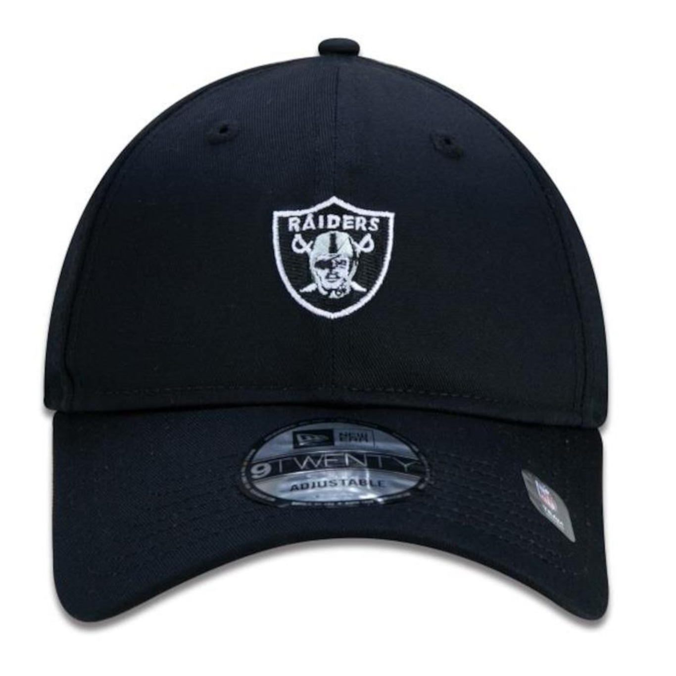 Boné Aba Curva New Era 9Twenty NFL Las Vegas Raiders Sport - Strapback - Adulto - Foto 1