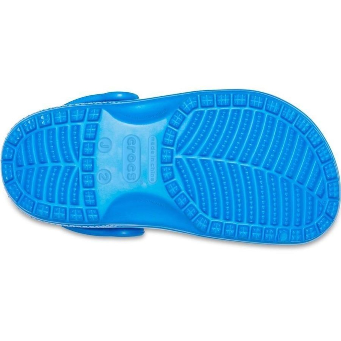 Sandália Crocs Classic Clog Bright Cobalt - Infantil - Foto 6