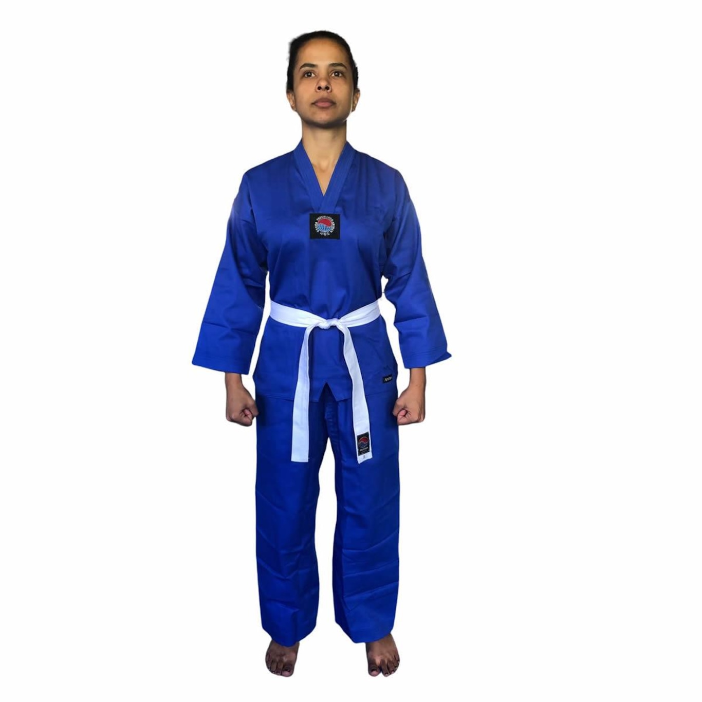 Dobok Kimono Ariran Taekwondo Leve - Infantil - Foto 2