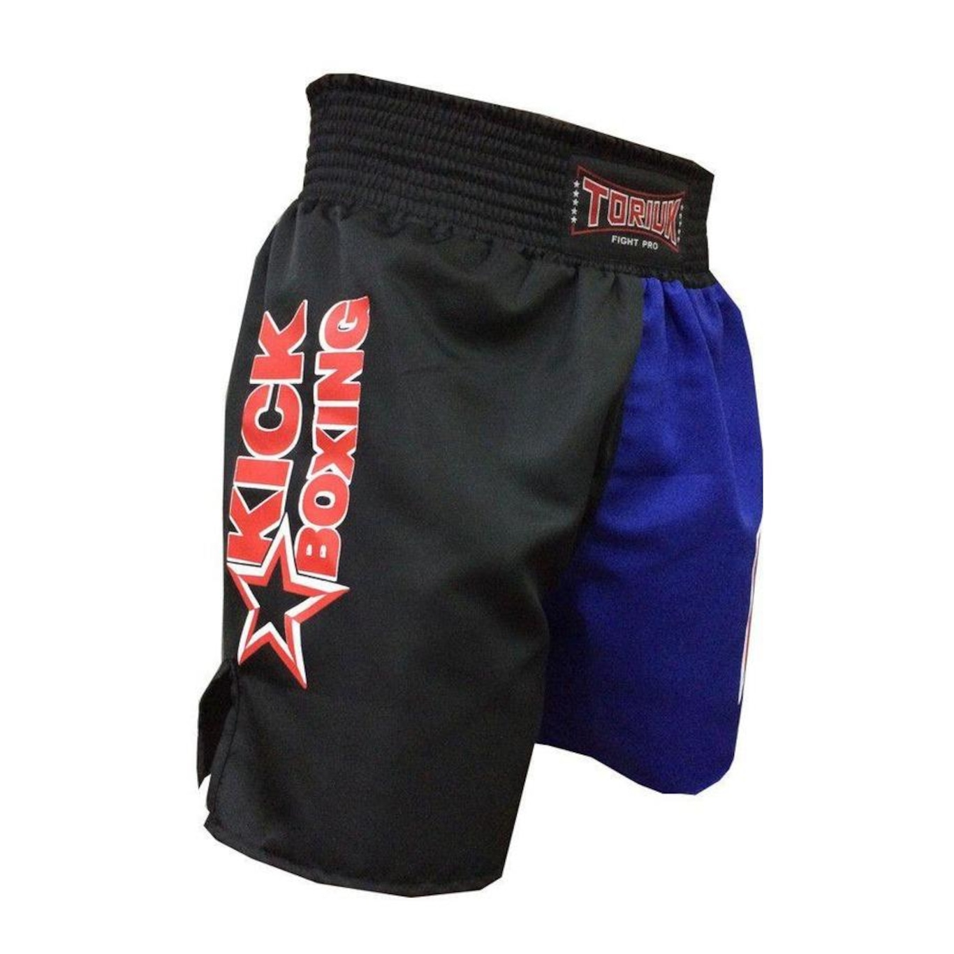 Calção Short Kickboxing New K1 Preto/Azul- Toriuk - Foto 4