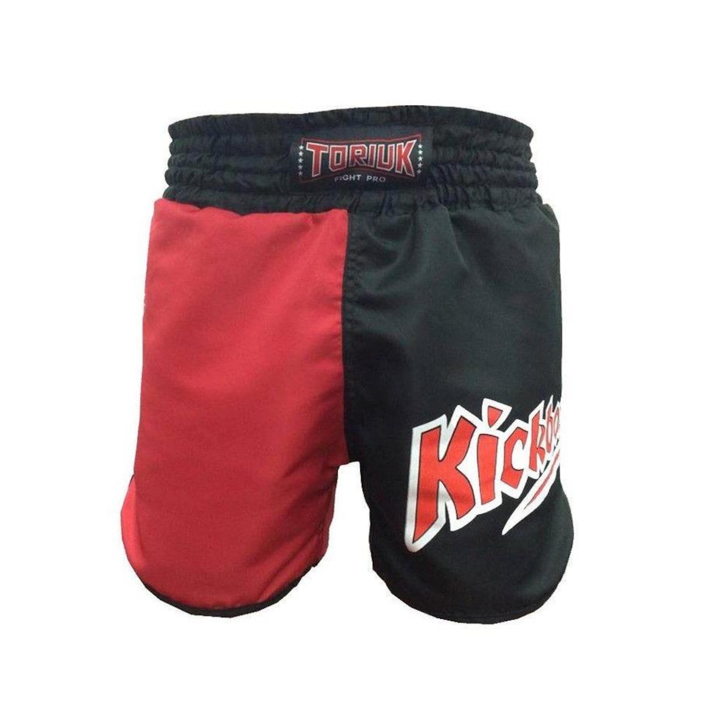 Calção Short Kickboxing K1 Cavado Preto/Vermelho Toriuk - Foto 2