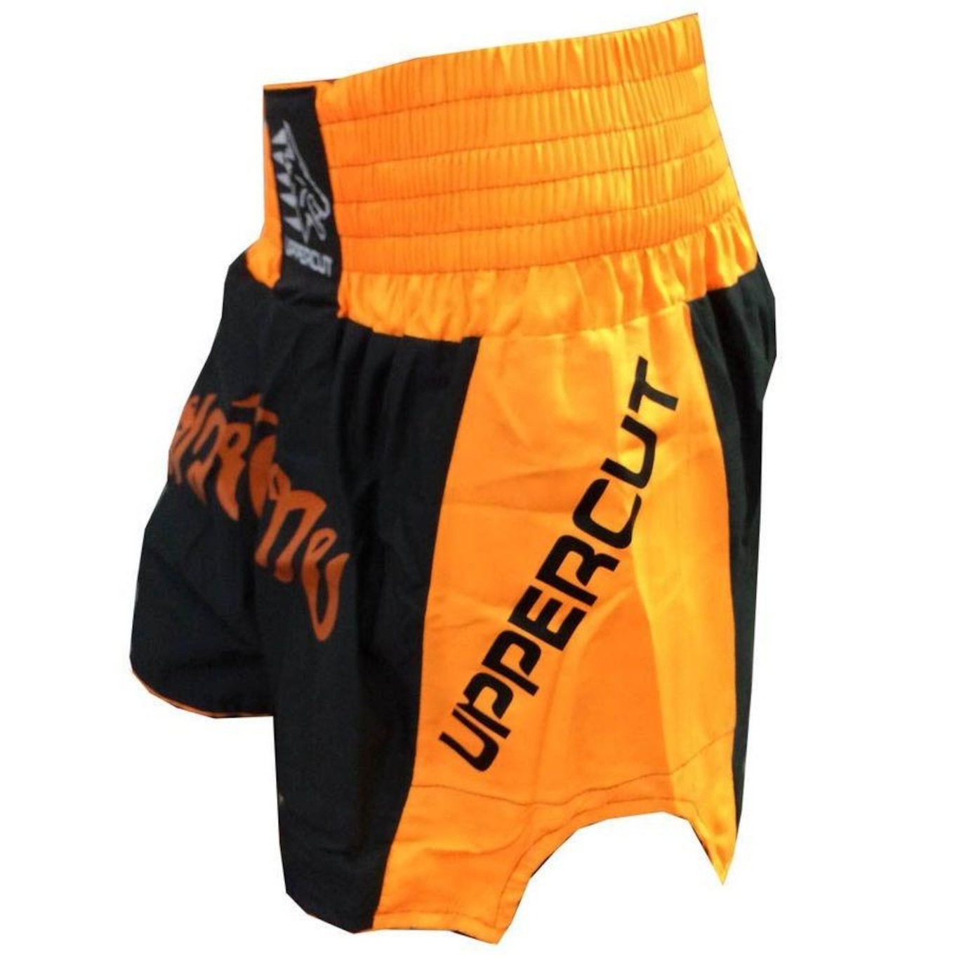 Calção Short Muay Thai Traditional Preto/Laranja Uppercut - Foto 3