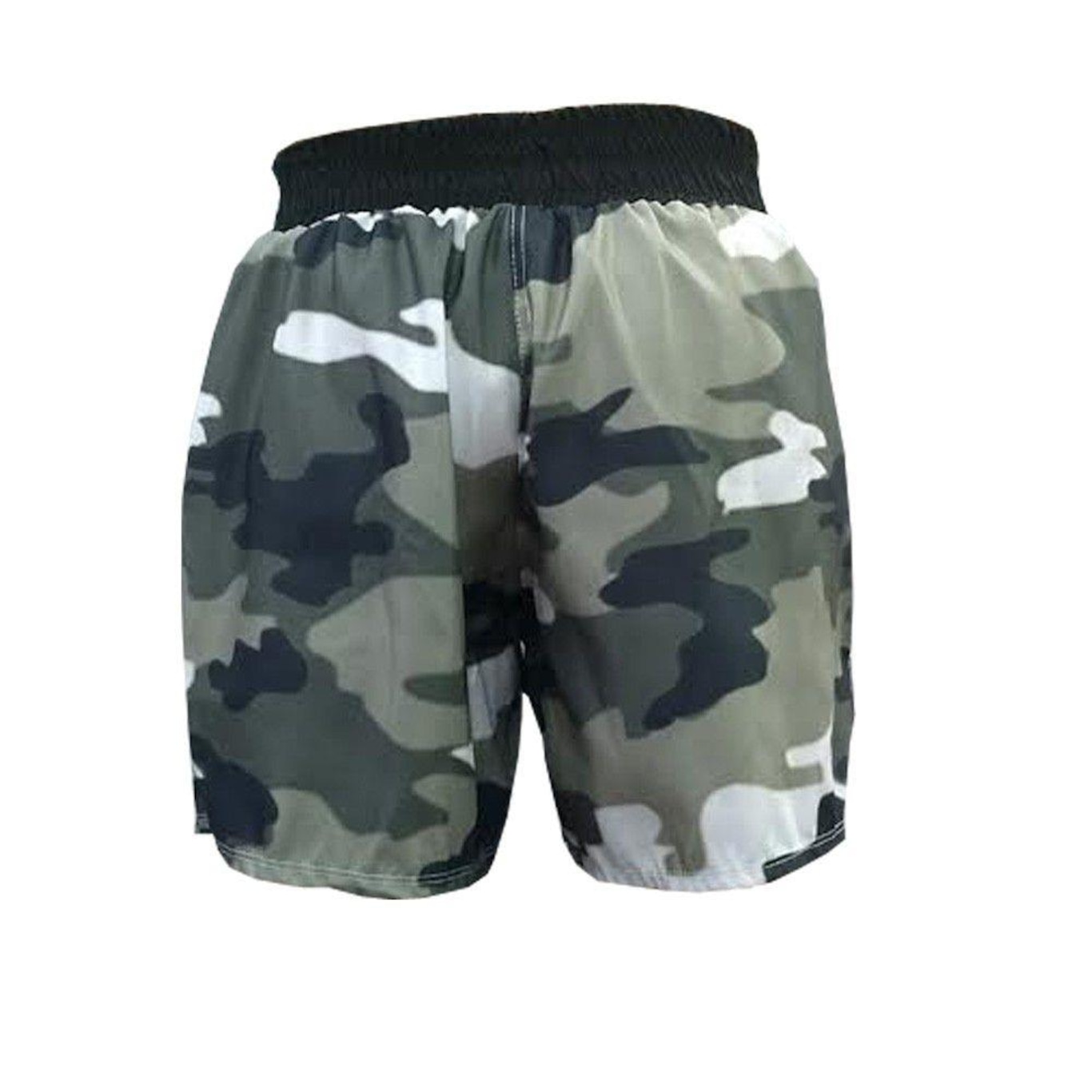 Calção Short Kickboxing Military Cavado Camuflado Duelo Fight - Foto 3