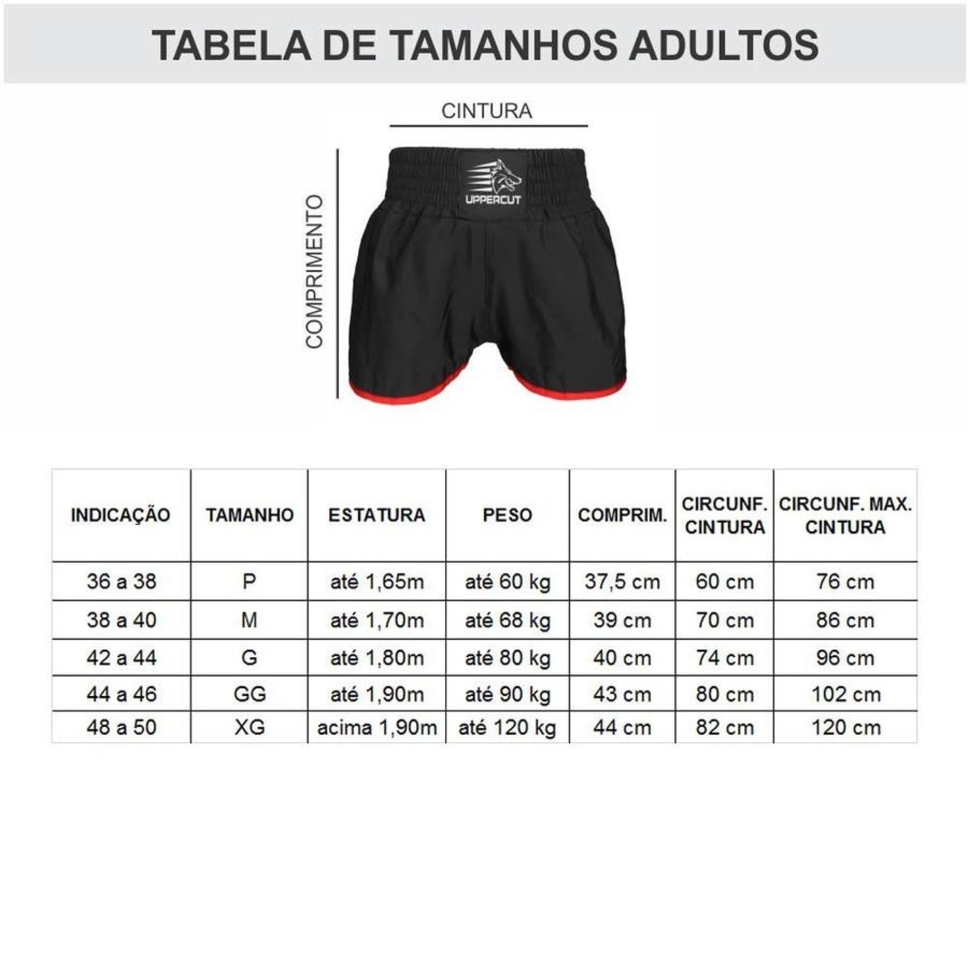 Calção Short Kickboxing  Premium Preto/Rosa Uppercut - Foto 3