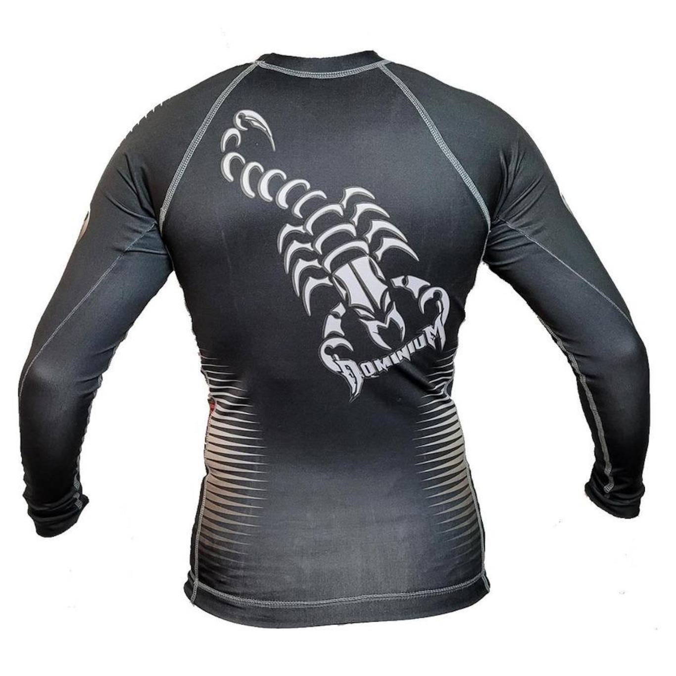 Camisa Rash Guard Manga Longa Preto- 2201P- Dominium . - Foto 3