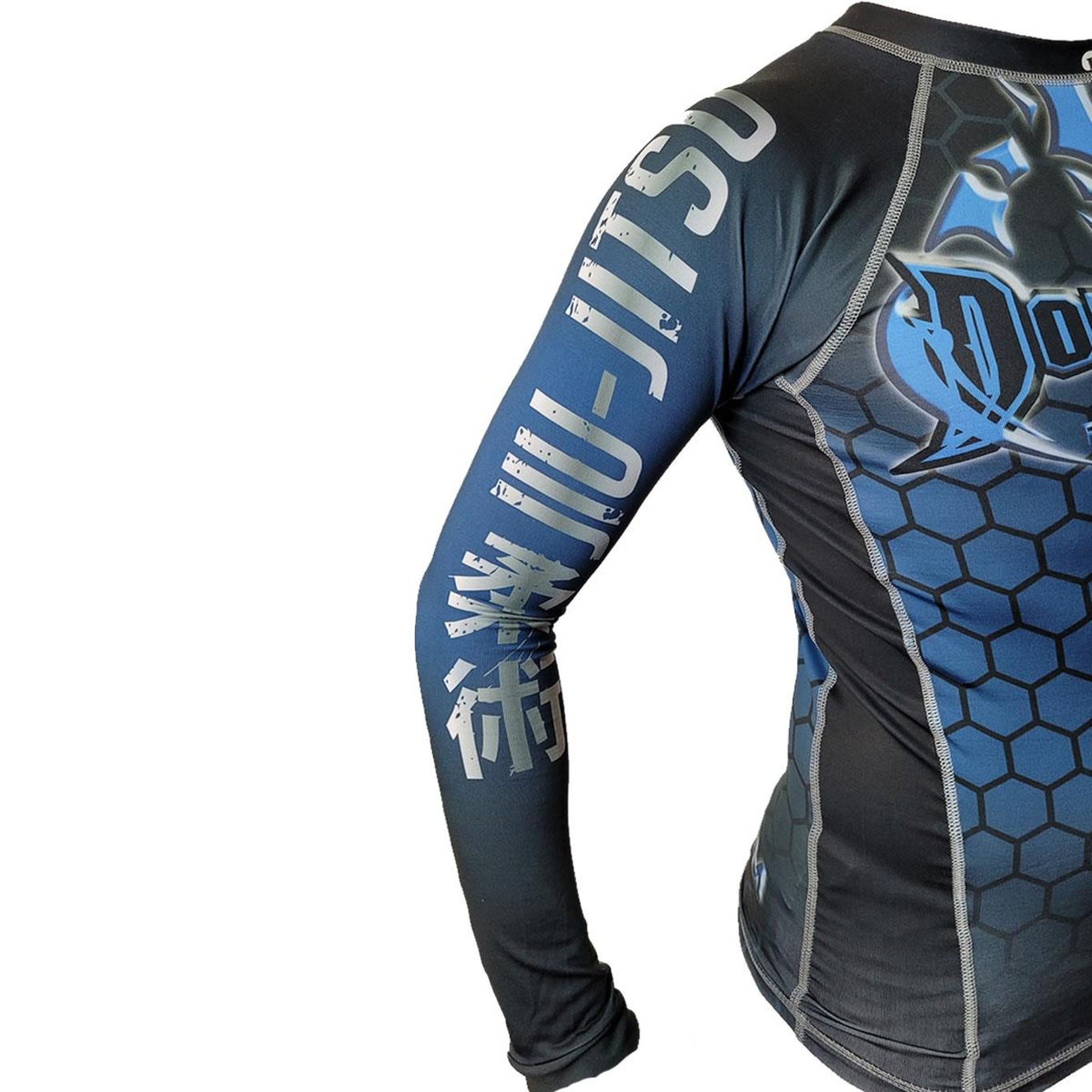 Camisas Rash Guard Camisa Rash Guard Manga Longa Azul 2199AZ Dominium | Centauro