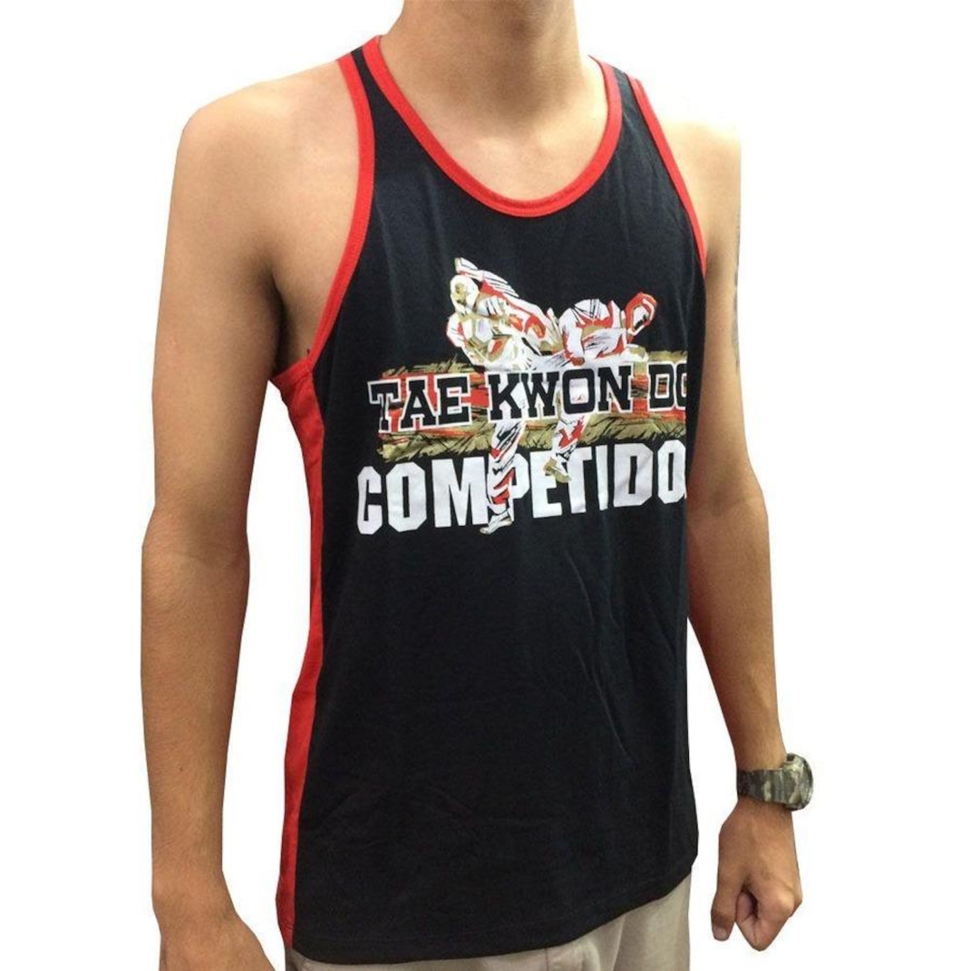 Camiseta Regata Taekwondo Competidor Toriuk - Foto 1