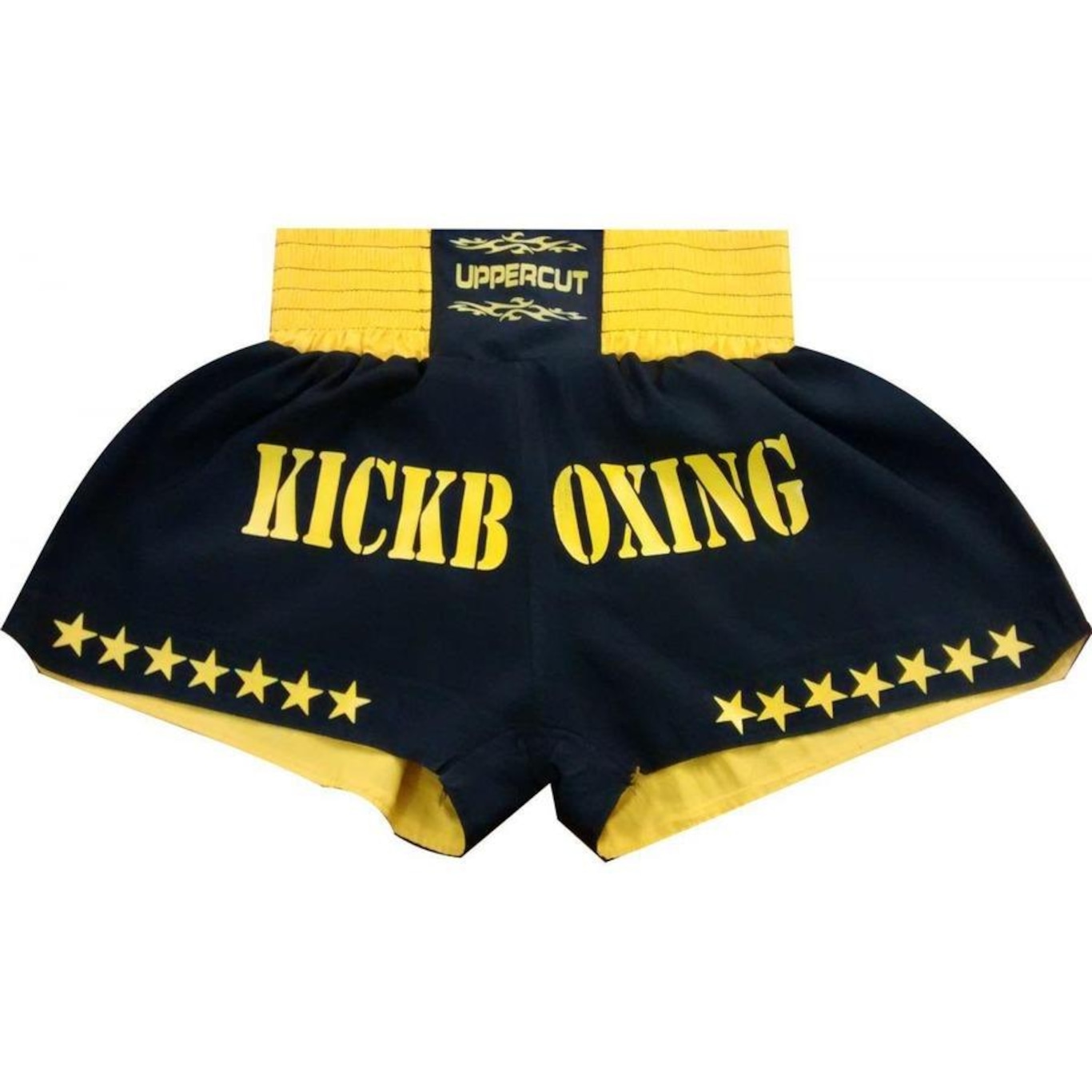 Calção Short Kickboxing  GP Preto/Amarelo- Uppercut - Foto 2