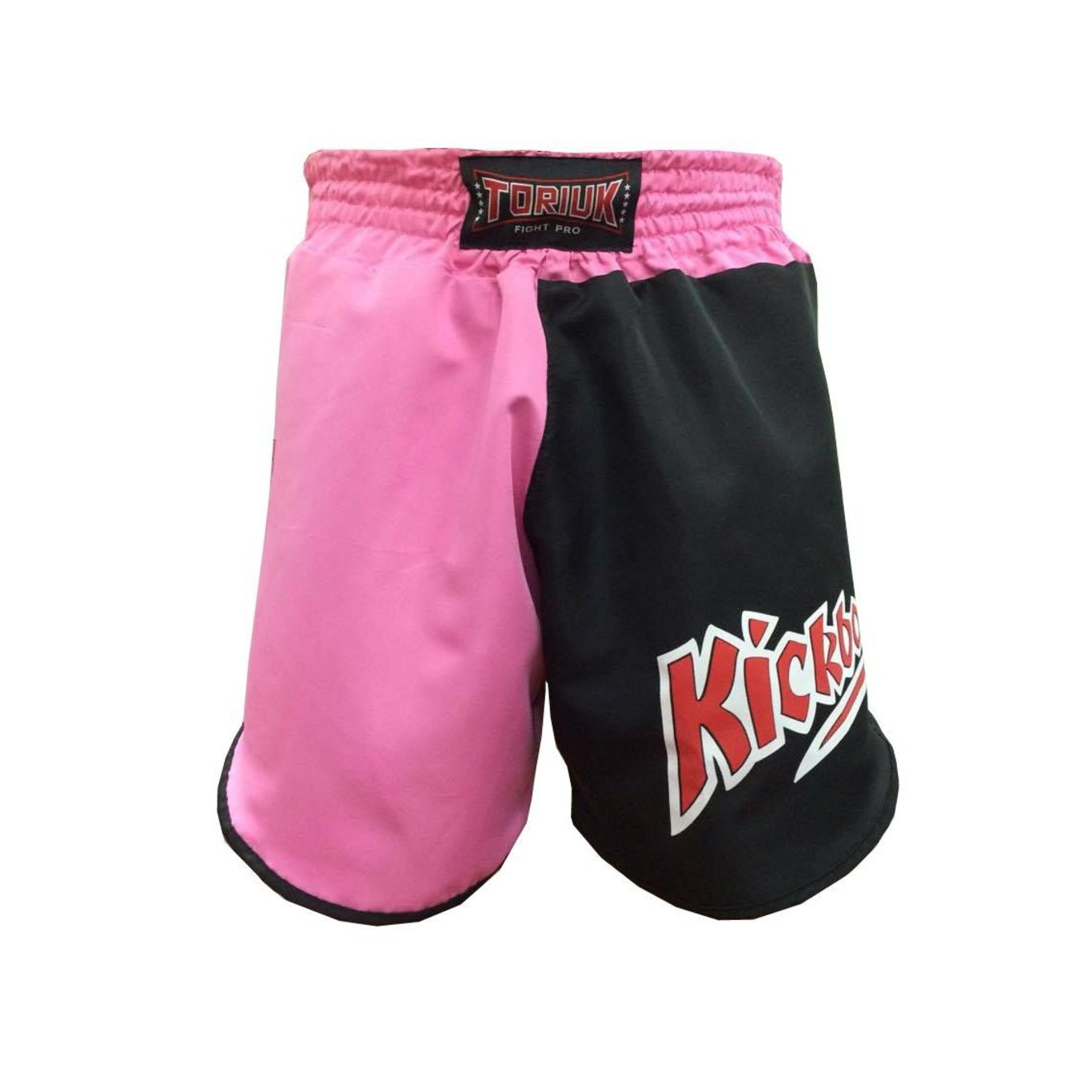 Calção / Short Kickboxing Feminino Cavado-  K1 V2- Preto/Rosa Toriuk . - Foto 3