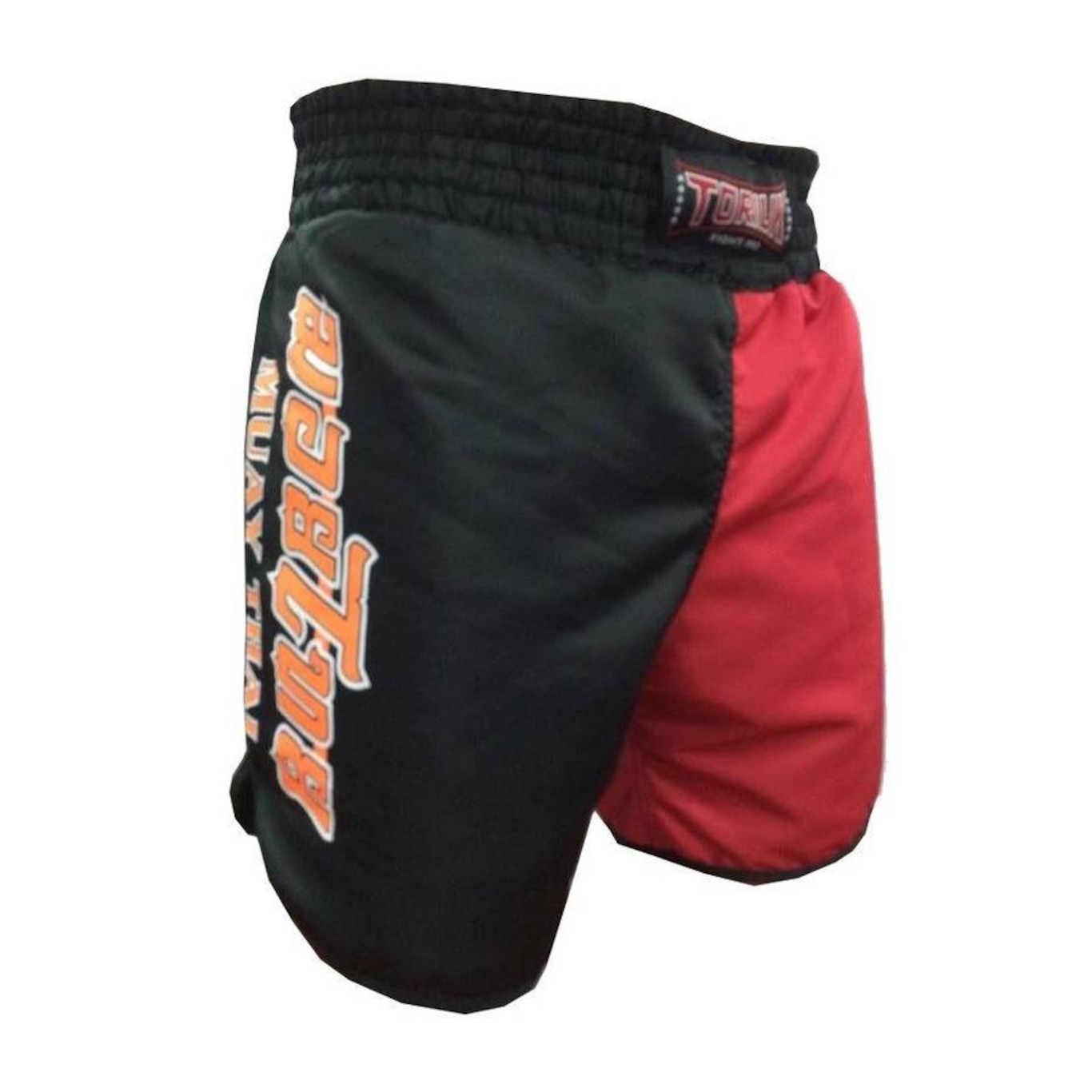 Calção Short Muay Thai Dragon on Fire Cavado Preto/Verm Toriuk - Foto 3