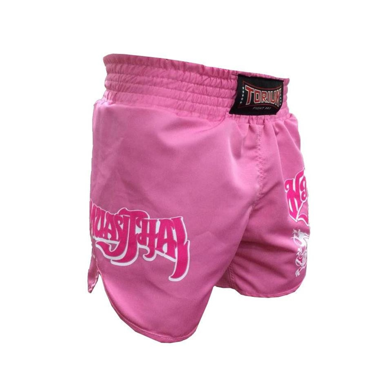 Calção Short Muay Thai Feminino  Lady Pink Melt Rosa Toriuk - Foto 3