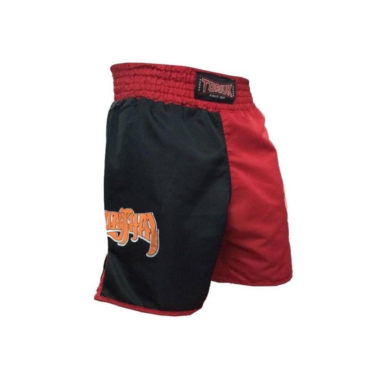 Calção Short Muay Thai Dragon Melt Quadrado Verm/Preto Toriuk - Foto 2