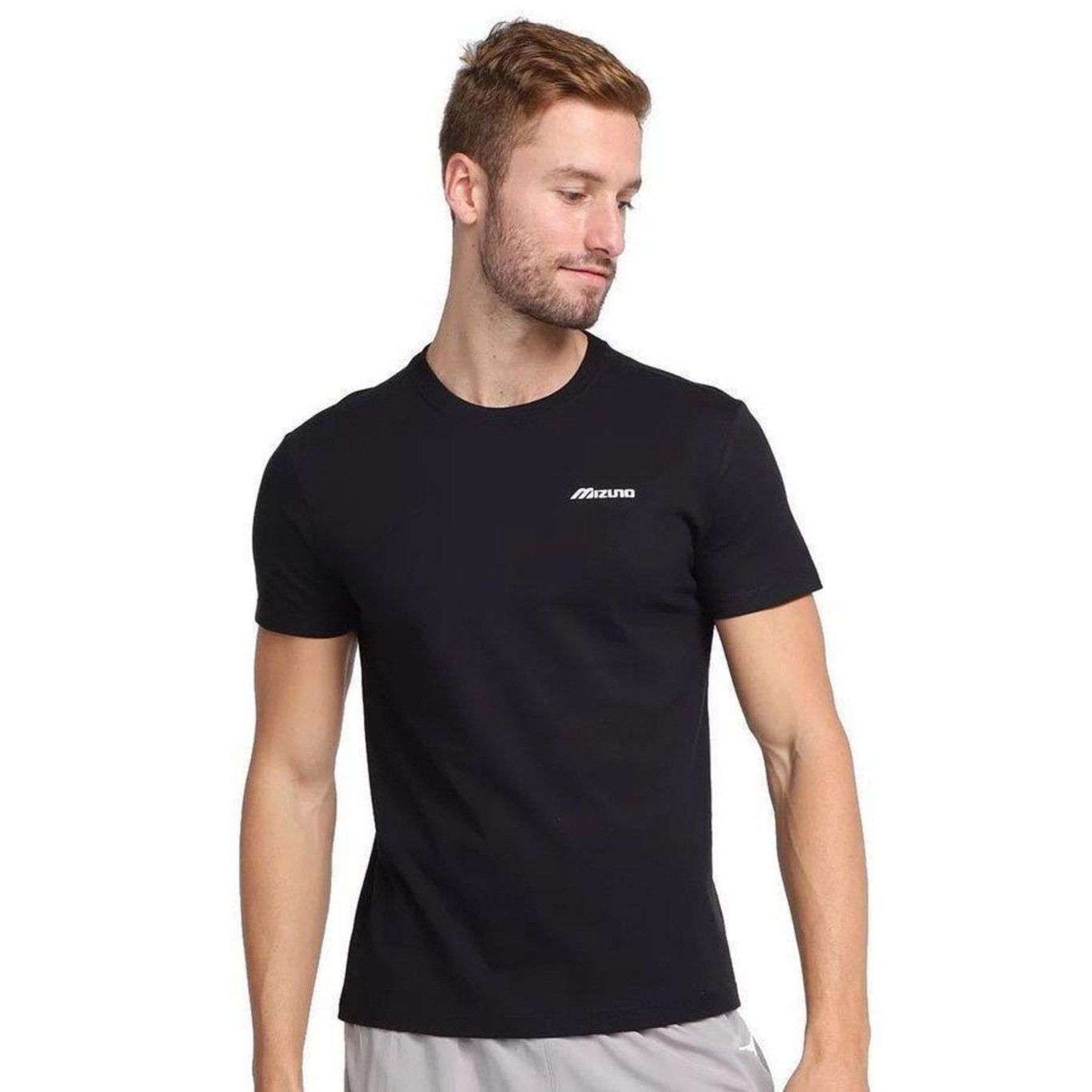 Camiseta Mizuno Basic Logo - Masculina - Foto 1