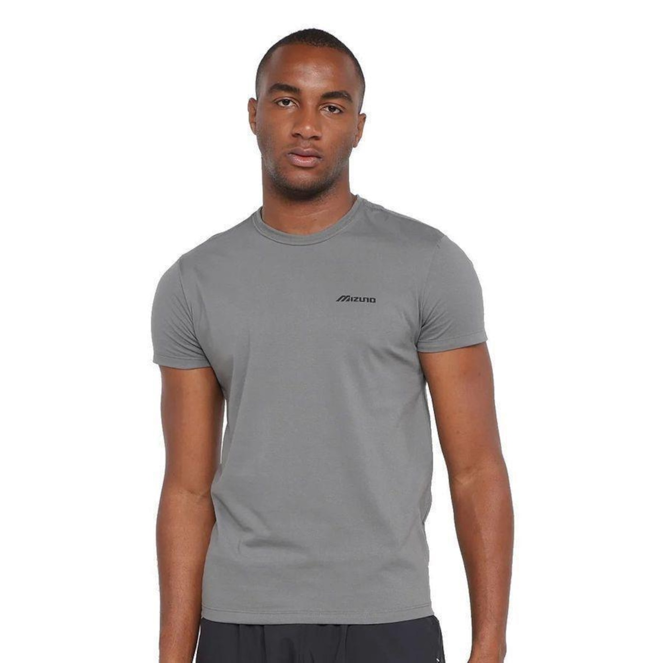 Camiseta Mizuno Casual Basic Logo - Masculina - Foto 1