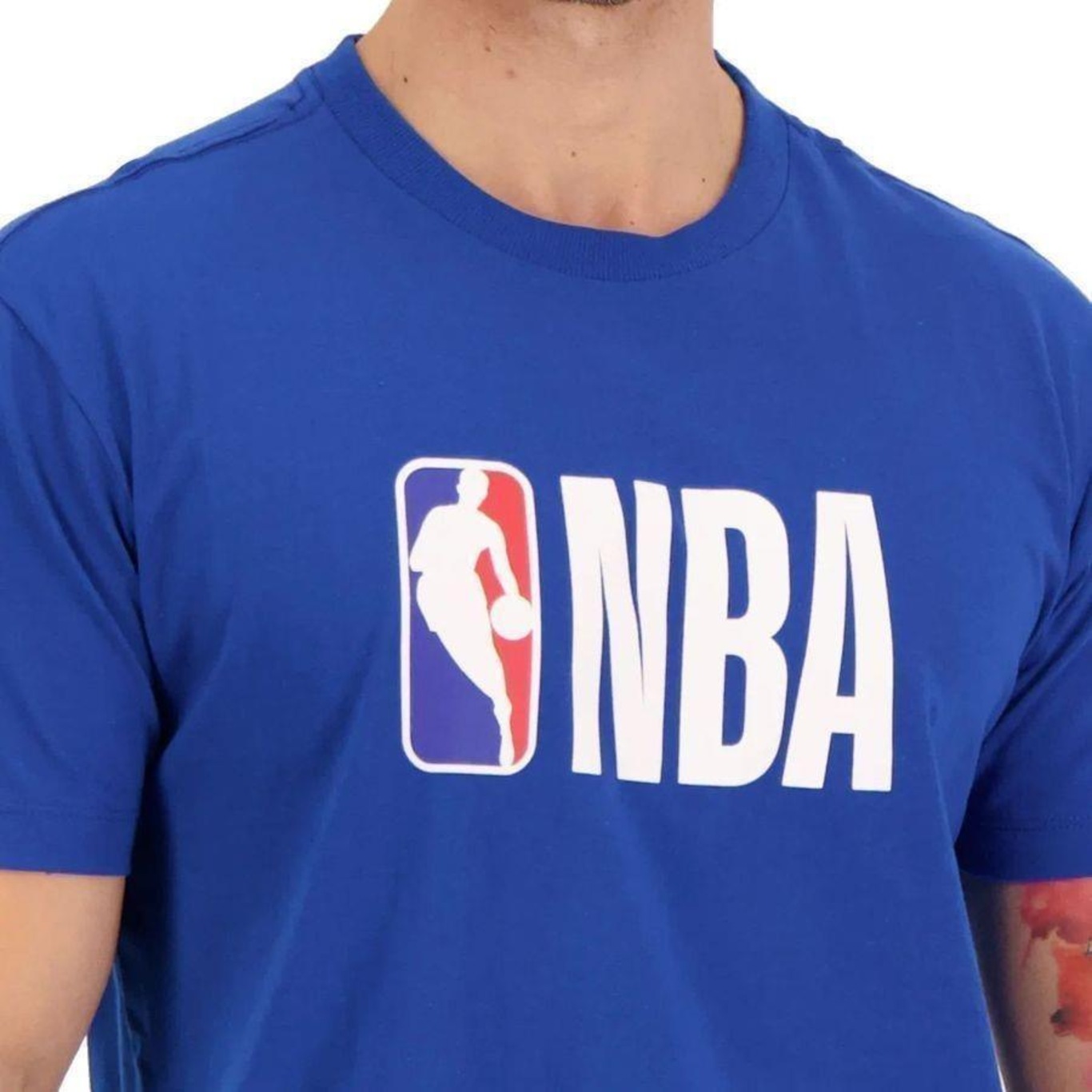 Camiseta New Era Core Logoman NBA - Masculina - Foto 4