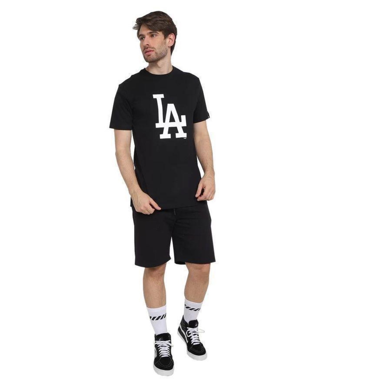 Camiseta New Era Mlb La Dodgers - Masculina - Foto 4