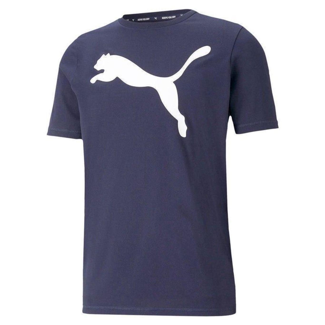 Camiseta Puma Manga Curta Active Big Logo - Masculina - Foto 1