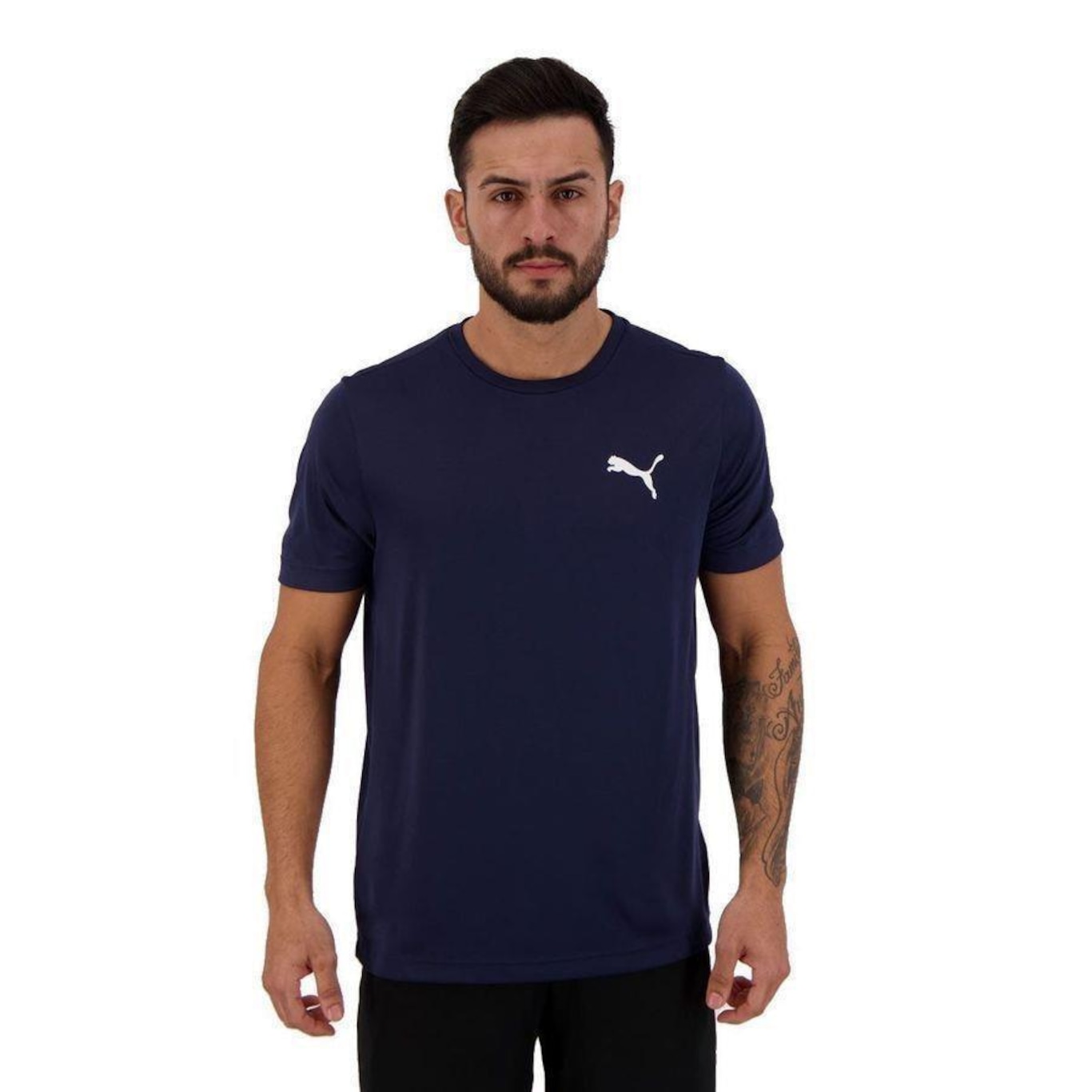 Camiseta Puma Active Small Logo - Masculina - Foto 1