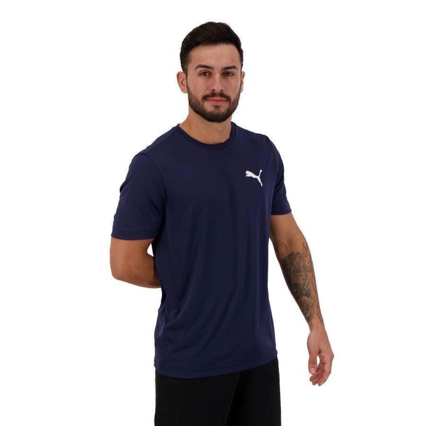 Camiseta Puma Active Small Logo - Masculina - Foto 2