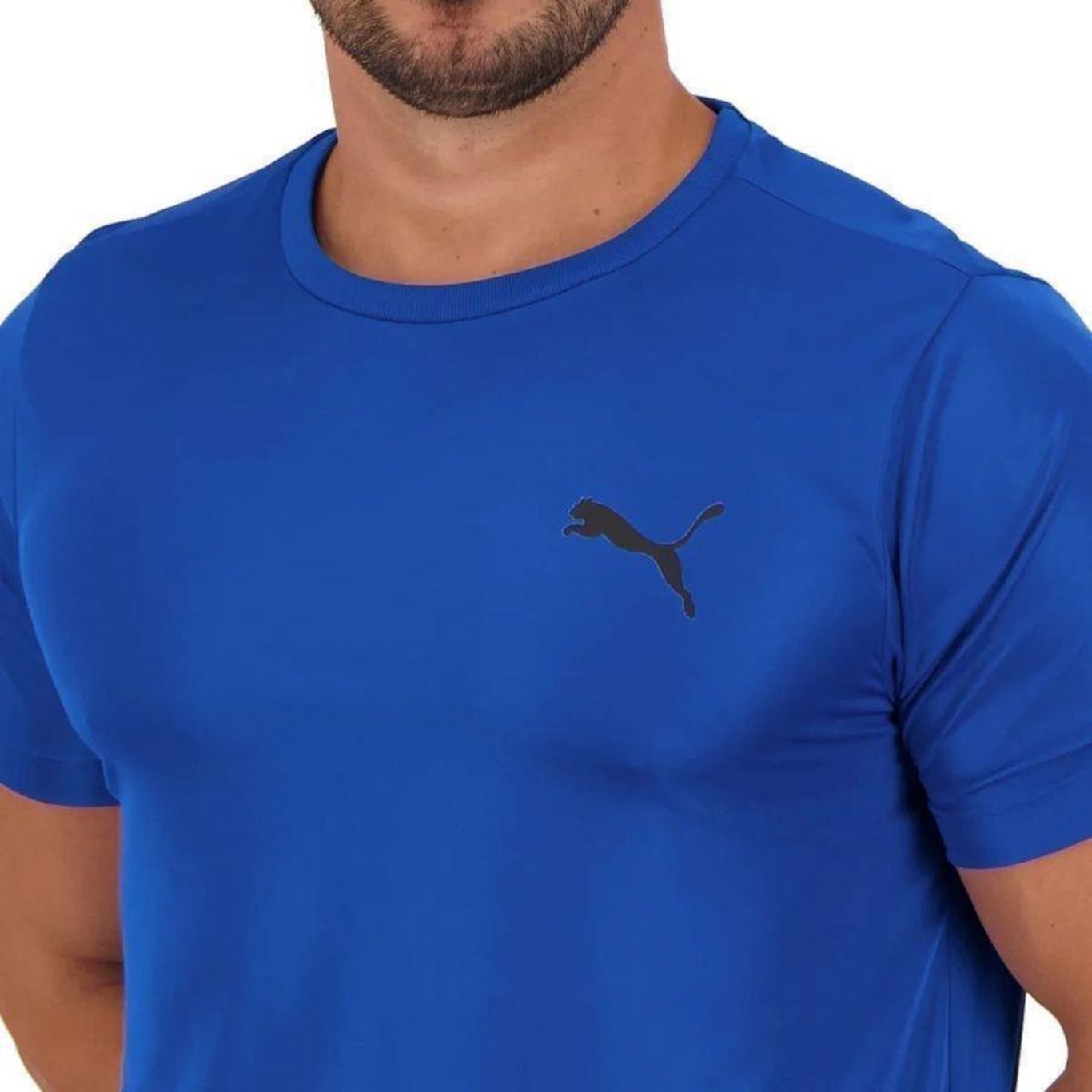 Camiseta Puma Active Small Logo - Masculina - Foto 4