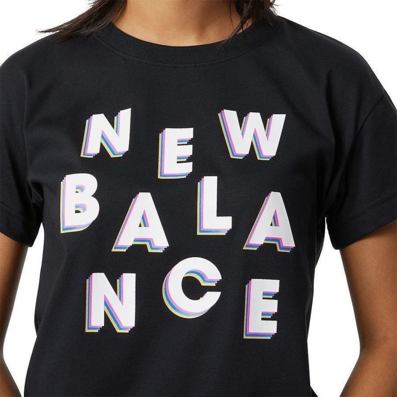 Camiseta New Balance Relentless Feminina - Preto